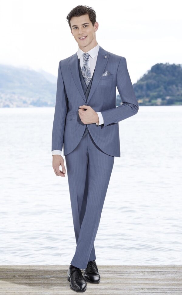 TRAJE DE NOVIO DE LANA ZIGNONE 17.25.200