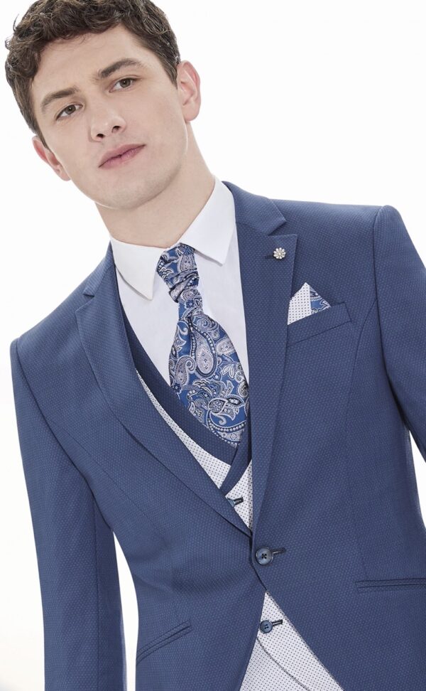 TRAJE DE NOVIO DE LANA ZIGNONE 03.25.322 - Imagen 4