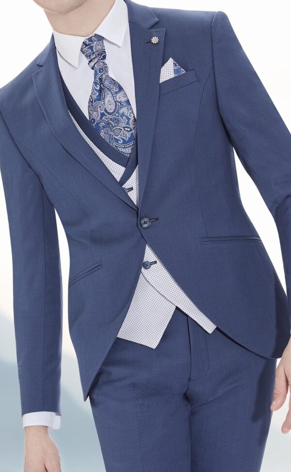 TRAJE DE NOVIO DE LANA ZIGNONE 03.25.322 - Imagen 3