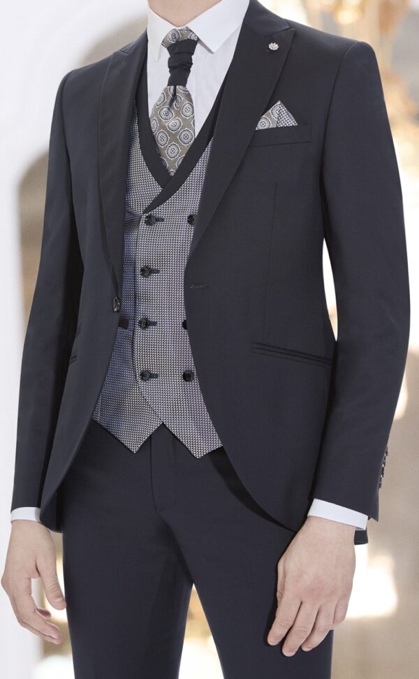 TRAJE DE NOVIO DE LANA GUABELLO 11.25.300 - Imagen 3