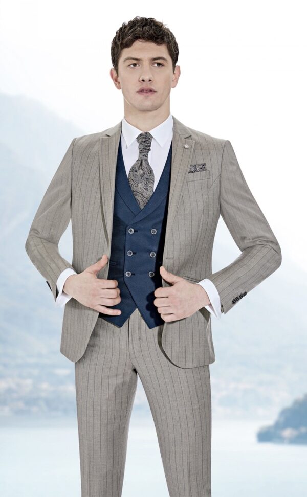 TRAJE DE NOVIO DE LANA VITALE BARBERIS CANONICO 19.25.640A