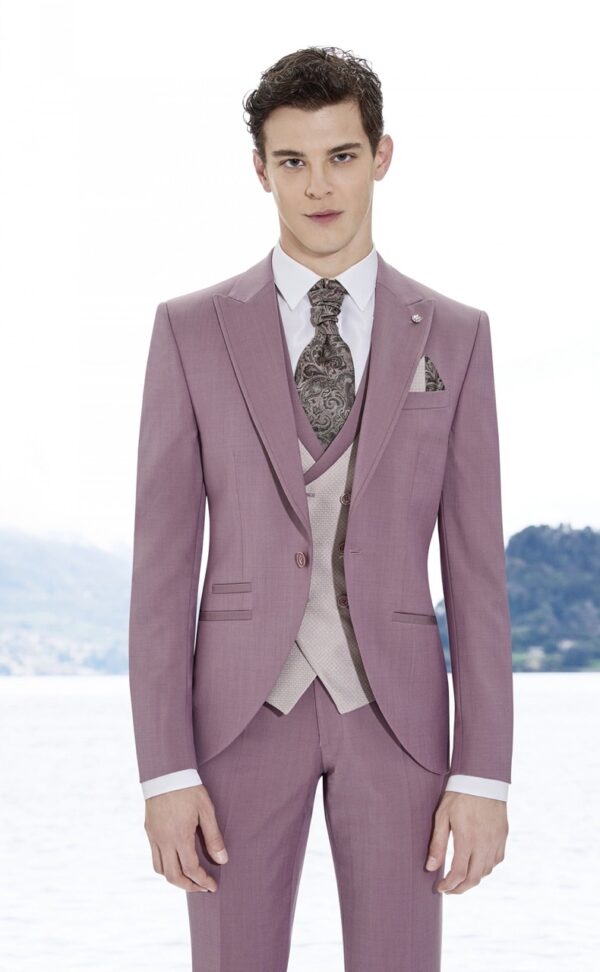 TRAJE DE NOVIO DE LANA ZIGNONE 34.25.480 - Imagen 5