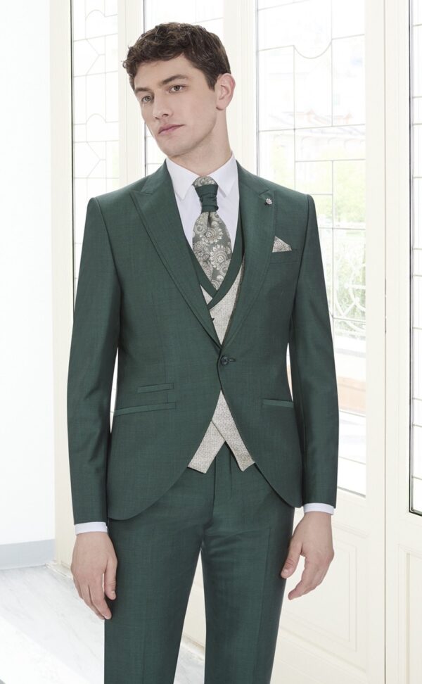 TRAJE DE NOVIO DE LANA ZIGNONE 39.25.916 - Imagen 2