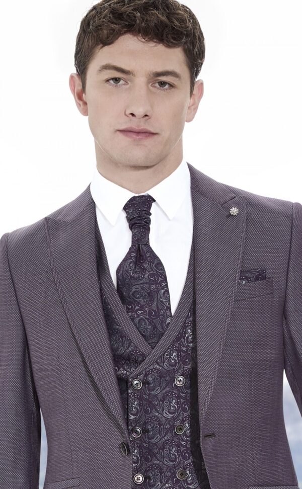 TRAJE DE NOVIO DE LANA ZIGNONE 32.25.400 - Imagen 5