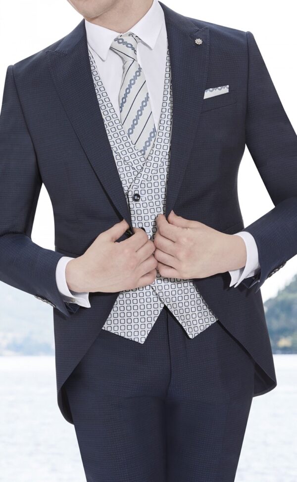 TRAJE DE NOVIO DE LANA/SEDA ZIGNONE 09.25.310 - Imagen 3