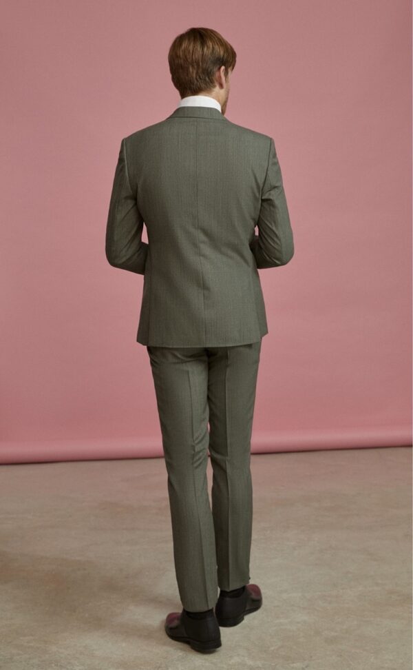 TRAJE DE NOVIO FEEL VERDE LISO LANA 91.23.900 - Imagen 4