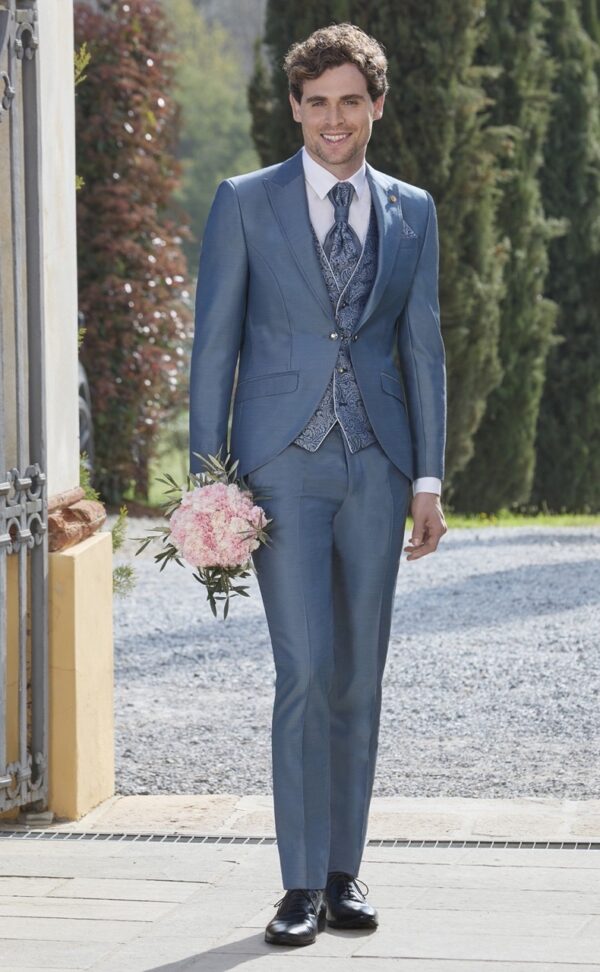 Traje completo de Novio Azul petróleo 47.25.390