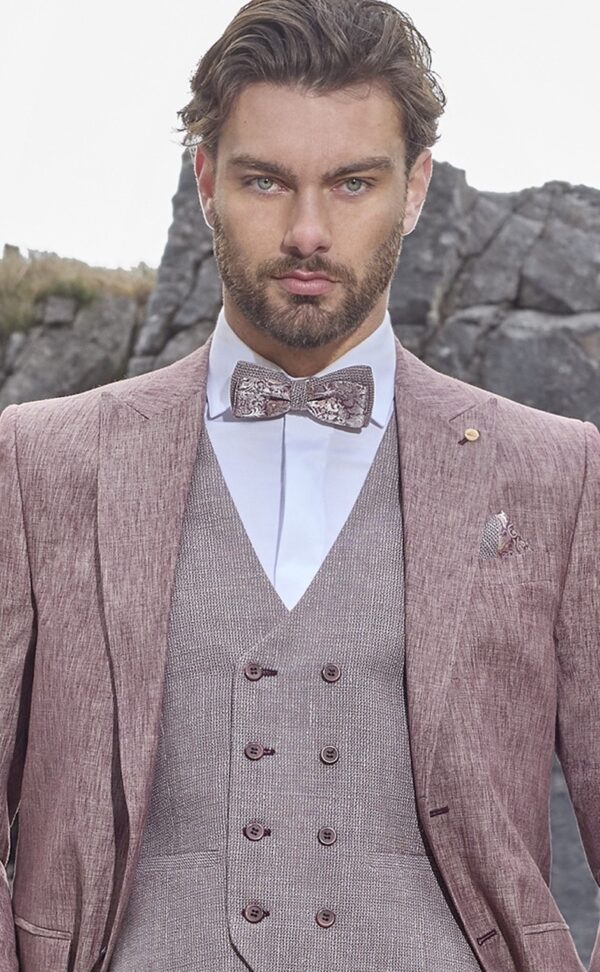 TRAJE DE NOVIO ROSA 77.25.550 - Imagen 2