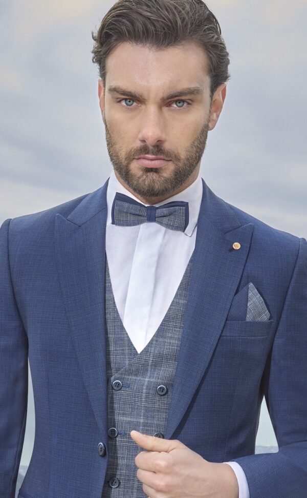 TRAJE DE NOVIO DE LANA ZIGNONE 91.25.321 - Imagen 2