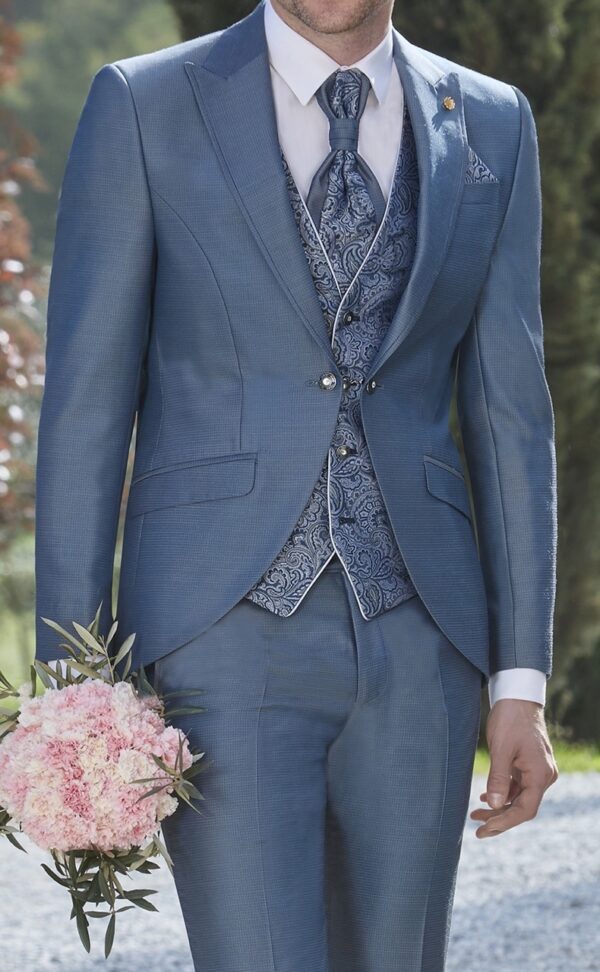 Traje completo de Novio Azul petróleo 47.25.390 - Imagen 3