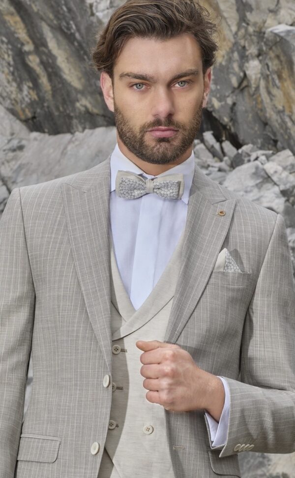 TRAJE DE NOVIO DE LANA/ALGODÓN LANIFICIO TG DI FABIO 81.25.690