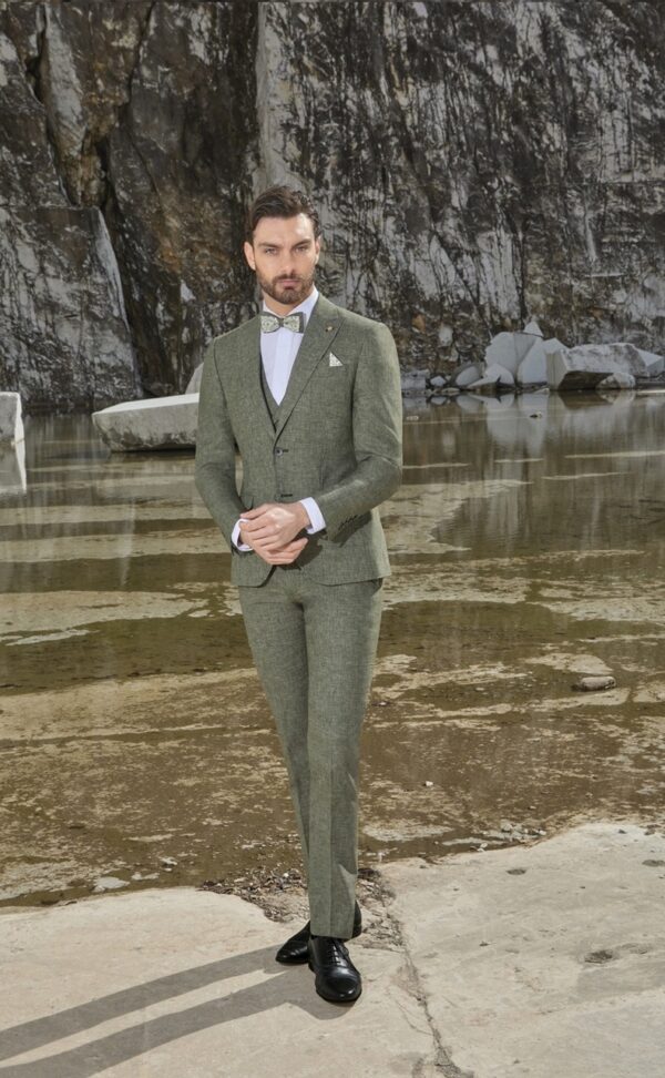 TRAJE DE NOVIO VERDE 84.25.800 - Imagen 2