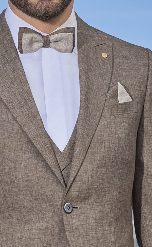 TRAJE DE NOVIO CAMEL 79.25.710 - Imagen 4