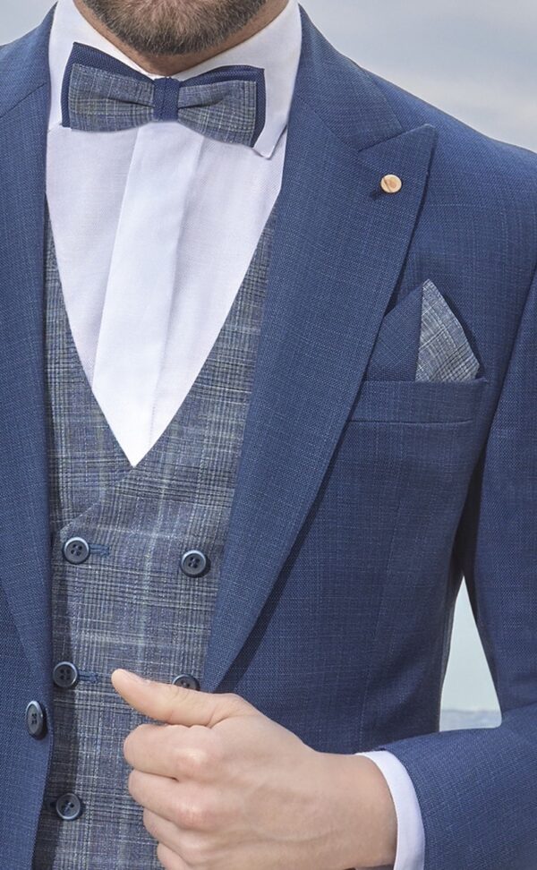 TRAJE DE NOVIO DE LANA ZIGNONE 91.25.321 - Imagen 4