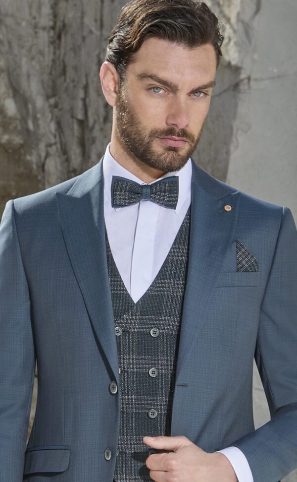 TRAJE DE NOVIO DE LANA ZIGONONE 92.25.900 - Imagen 4
