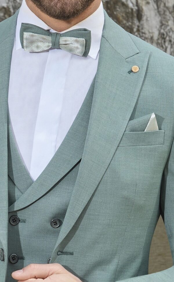 Traje de Novio Verde 85.25.812 - Imagen 5