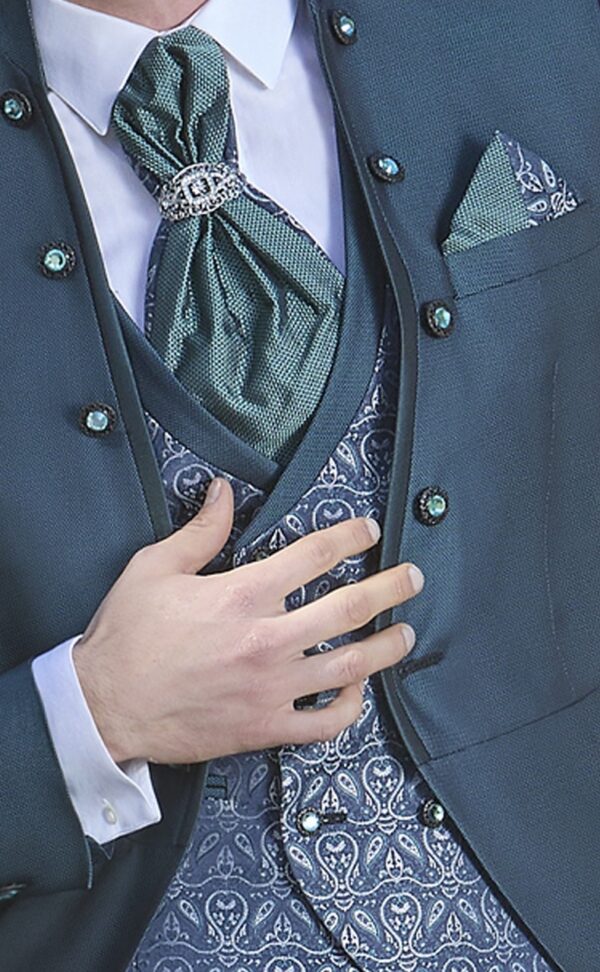 TRAJE COMPLETO DE NOVIO VERDE 62.25.900 - Imagen 5